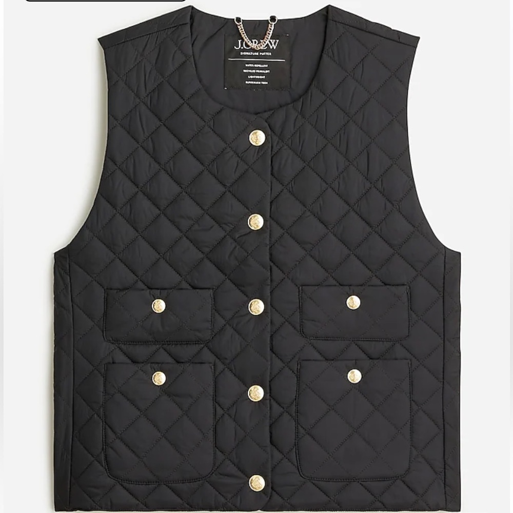 J. Crew Quilted Lightweight Lady Vest - Picture 2 of 6